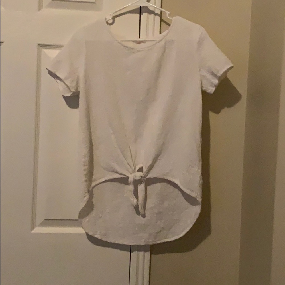 White Dress Up Tee